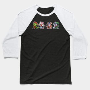 Pixel Five Nights at Freddy's Security Breach Baseball T-Shirt